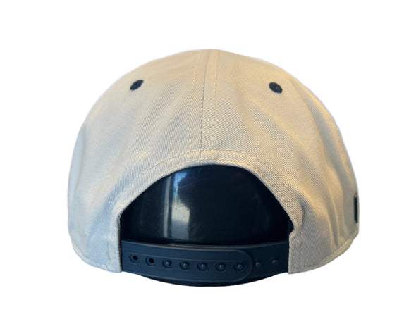 Midland RockHounds L2 Stone/Navy Heritage Twill Adj Hat