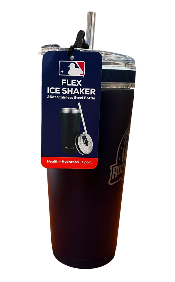 Midland RockHounds WinCraft 26oz Stainless Steel Flex Ice Shaker
