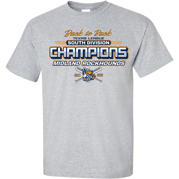 Midland RockHounds Texas League South Division Champions Tee