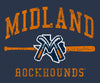 Midland RockHounds 108 Stitches Arch Bat Hoodie
