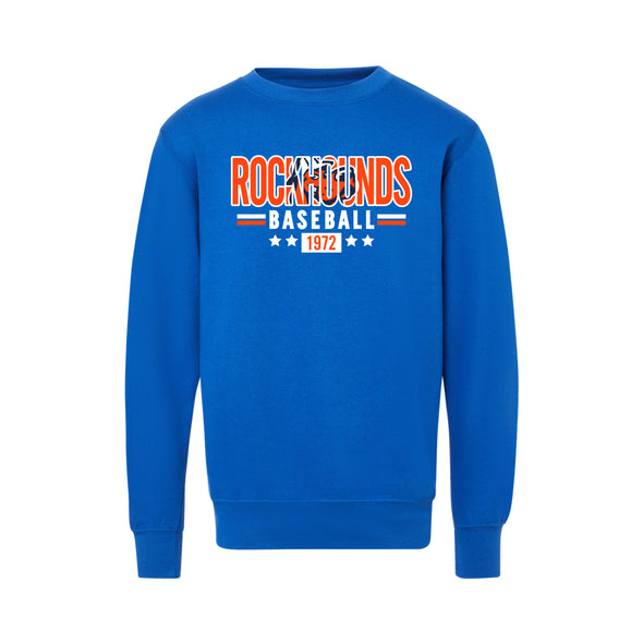 Midland RockHounds Uni-Sex Fundamental Fleece Crew
