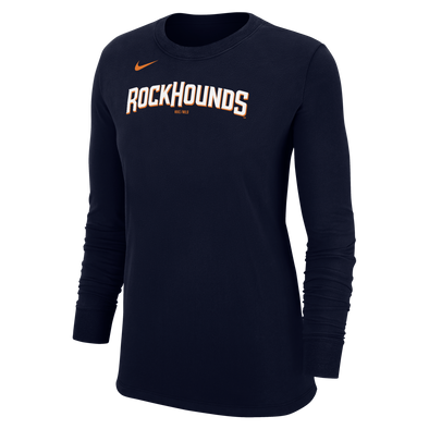 Midland RockHounds Nike Women's Core Cotton LS Tee