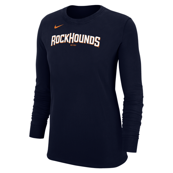 Midland RockHounds Nike Women's Core Cotton LS Tee