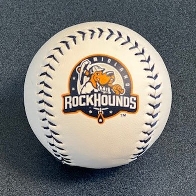 Midland RockHounds Souvenir Logo Baseball